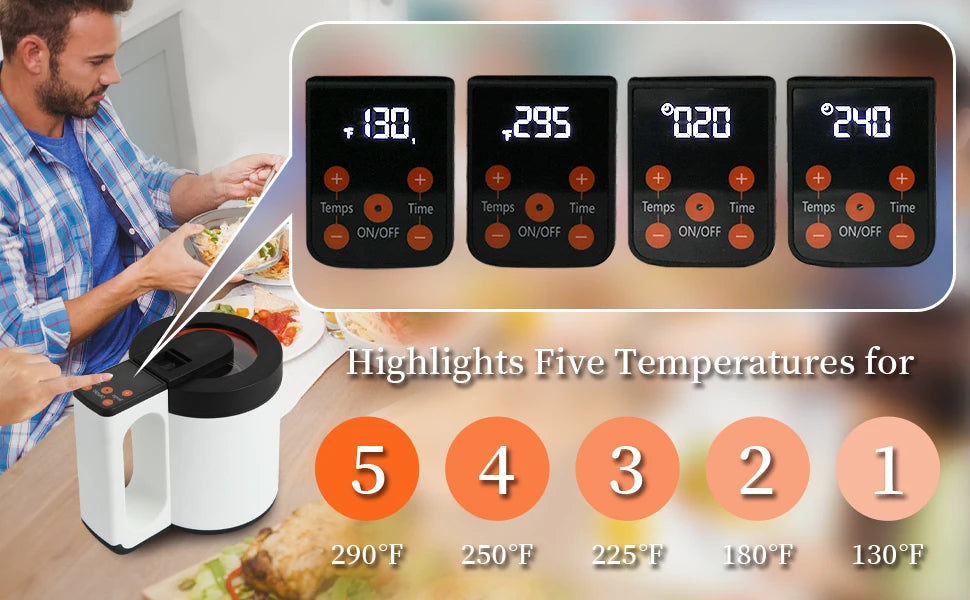 EnjoyHigh HerbAbility Decarboxylator & Infusion Machine – Herbal Oil, Tincture Maker, Oil Infusion & Decarb Device