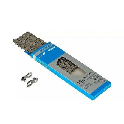 Shimano HG701/HG601/HG901 11-Speed Bike Chain – 116L MTB & Road Bicycle Chain with Missing Link for R7000/5800/M7000