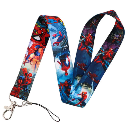 Cartoon Credential Holder Keychain – Cool Lanyard for Key, ID Card, Gym Badge & Cosplay Gift