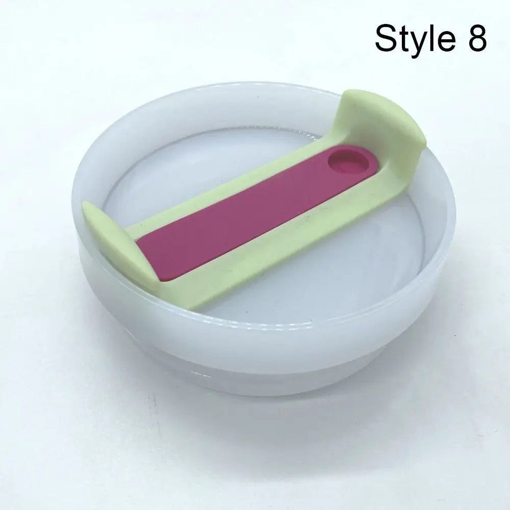 40oz Spill-Proof Tumbler Lid — Sealing Plastic Replacement for Stanley Quencher H2.0
