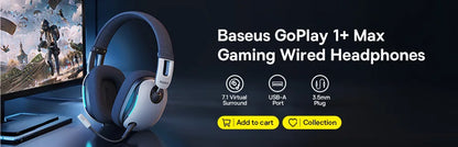 Baseus D02 Pro Wireless Headphones - Bluetooth 5.3, Foldable Sport Headset, Over-Ear Gaming Bluetooth Earbuds