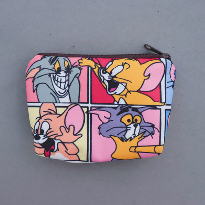 Snoopy Print Mini Coin Purse – Cute Wallet & Card Holder for Women, Girls & Kids, Small Cosmetic & ID Bag