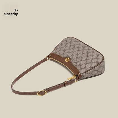Trendy Floral Women’s Shoulder Bag – Small Square PVC Crossbody Bag for Commuting & Hip Hop Style