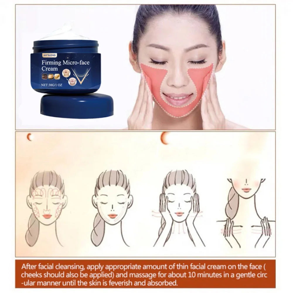 Face-Lift Slimming Cream 30g – Firming, Hydrating, Anti-Aging & Brightening Moisturizer