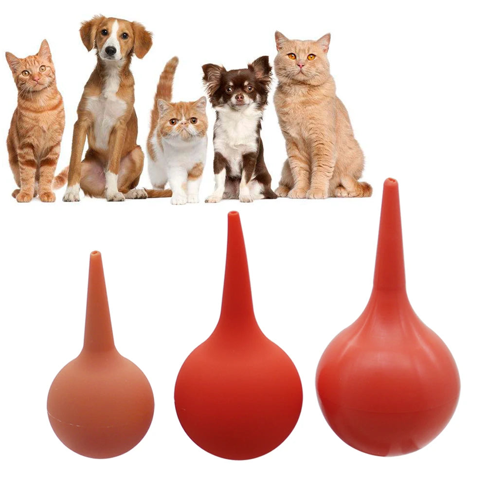 Manual Amniotic Fluid Suction Device — Pet Puppy & Kitten Delivery Nasal Pump for Home and Clinic Use