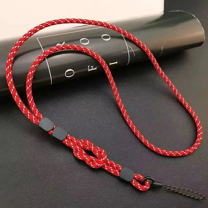 Long Neck Hanging Chain Hand-woven Mobile Phone Lanyard Strong and Length Adjustable Dual-use Lanyard Phone Anti-lost Pendant