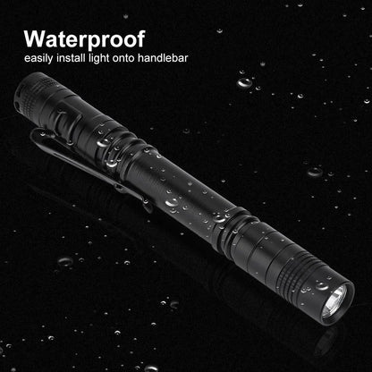 Pen Doctor Mini LED Flashlight - 13cm Portable White Light Torch for Dentists, Nurses, Camping, and Hiking Adventures
