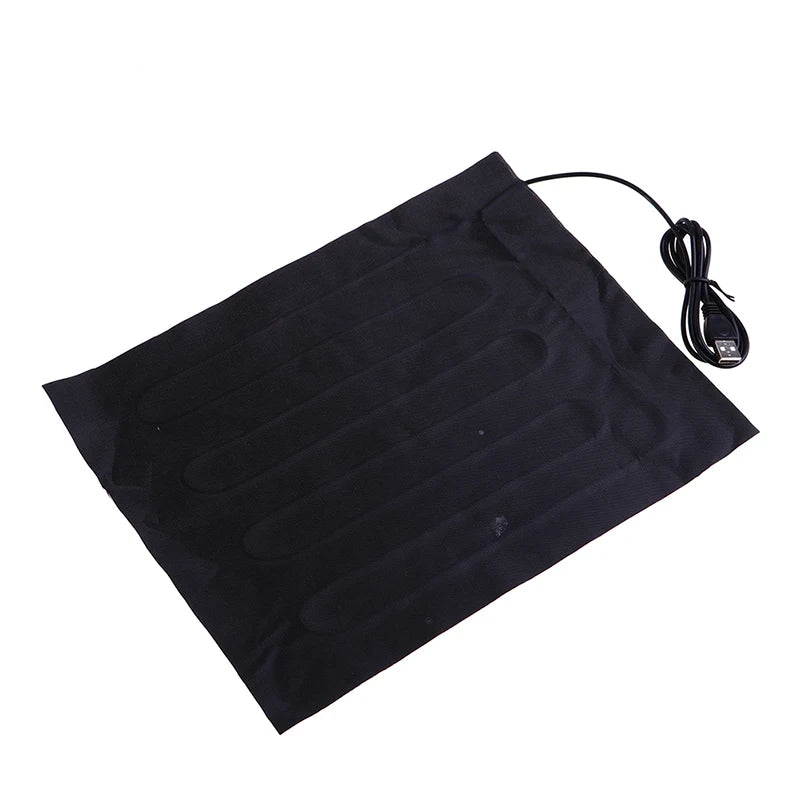 5V USB Heating Pad - Portable Warming Massage Heater for Body, Feet, Mouse Pad, Shoes & Gloves