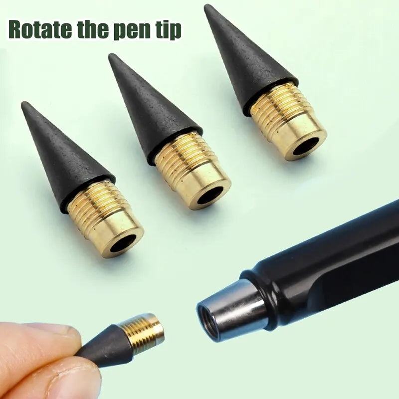 Eternity Pencils Set - 17pcs Infinity Pencils, No Sharpening, No Ink - Kawaii Unlimited Pens for Art Supplies and School Stationery