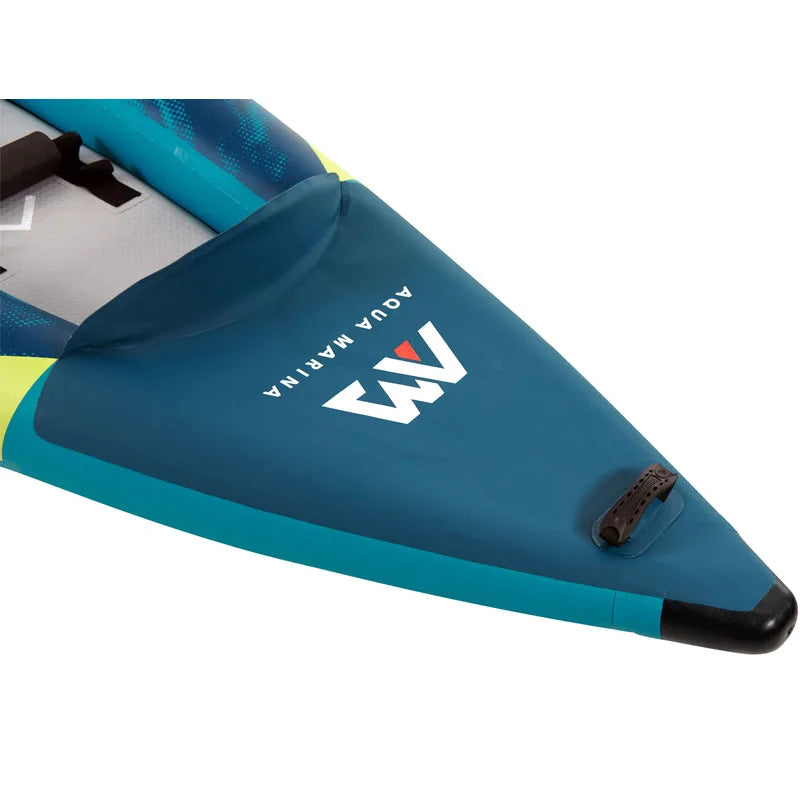 AQUA MARINA STEAM Inflatable Sport Kayak – 1-2 Person PVC Canoe Dinghy ...