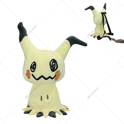 Pokémon Plush Backpack — Mimikyu, Eevee, Mew, Charmander, Gengar, Charizard, Piplup School Bag Gift for Kids & Adults