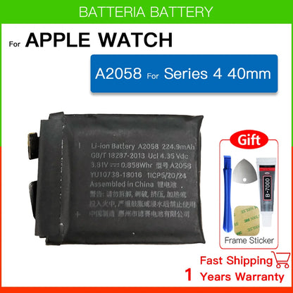New Genuine Replacement Battery for Apple Watch Series SE 4/5/6 – 40mm/44mm, Includes Free Tools