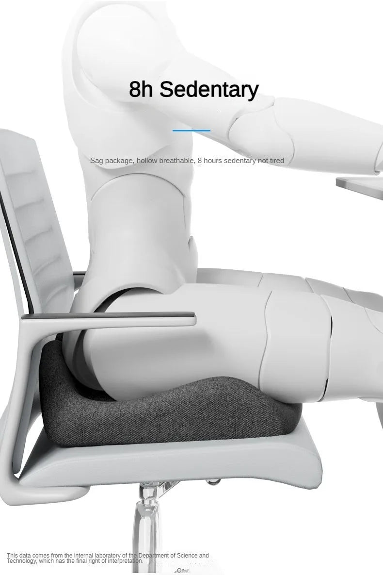 Orthopedic Memory Foam Coccyx Cushion – Tailbone & Sciatica Pain Relief for Office Chair & Car Seat, Non-Slip Comfort Design