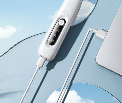 Type-C Dog Paw Trimmer - Waterproof Pet Hair Clippers with LED Light & Display, 18mm Wide Blade Grooming Tool