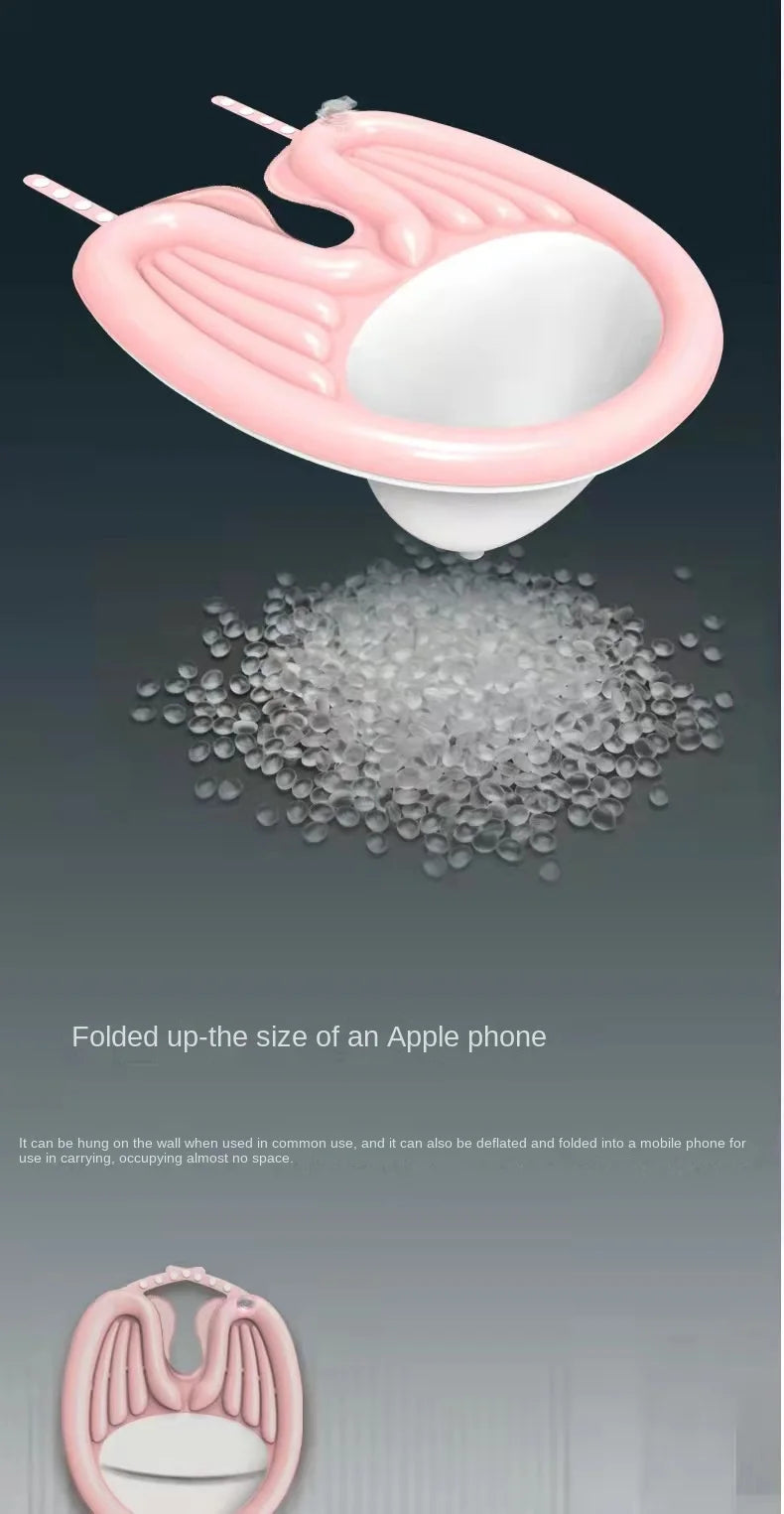 Inflatable Hair Washing Basin – Portable PVC Foldable Shampoo Basin for Pregnant Women, Elderly & Patients