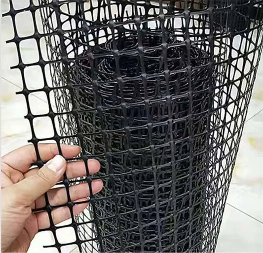 Black Plastic Leakproof Mesh Net – Garden Safety Fence for Cats, Pets, Chickens, Ducks, Balcony & Stair Protection
