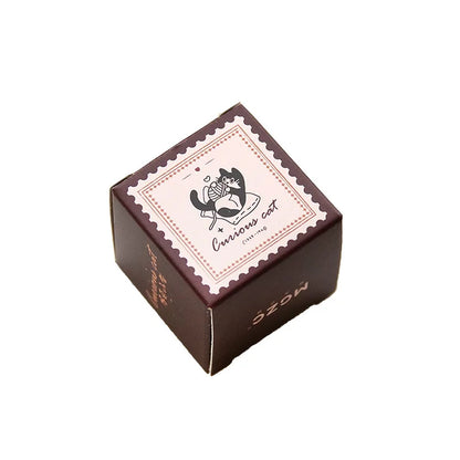 1Pc Cute Little Black Cat Stamp: Retro Wooden Rubber Stamp for Scrapbooking Stationery DIY Craft - Standard Seal Decoration