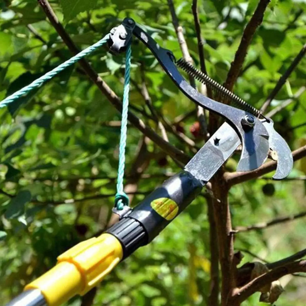High-Branch Telescopic Scissors & Fruit Picker — Labor-Saving Gardening Tool for Pruning, Cutting, and Harvesting
