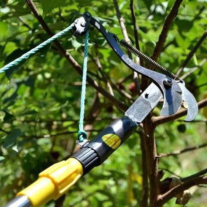 High-Branch Telescopic Scissors & Fruit Picker — Labor-Saving Gardening Tool for Pruning, Cutting, and Harvesting
