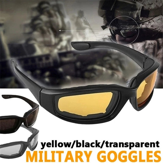 Universal Polarized Motorcycle Sunglasses - UV400 Anti-Fog Clear Lens Moto Goggles for Riding and Wind Protection