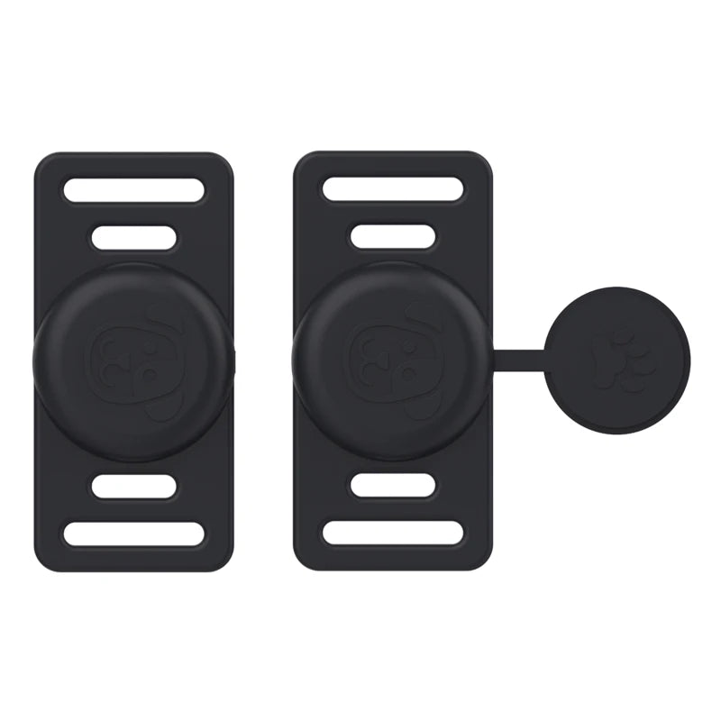 Airtag Dog Collar Holder – Silicone Protective Case for Apple AirTag, Full Body Cover Fits All Collar Sizes