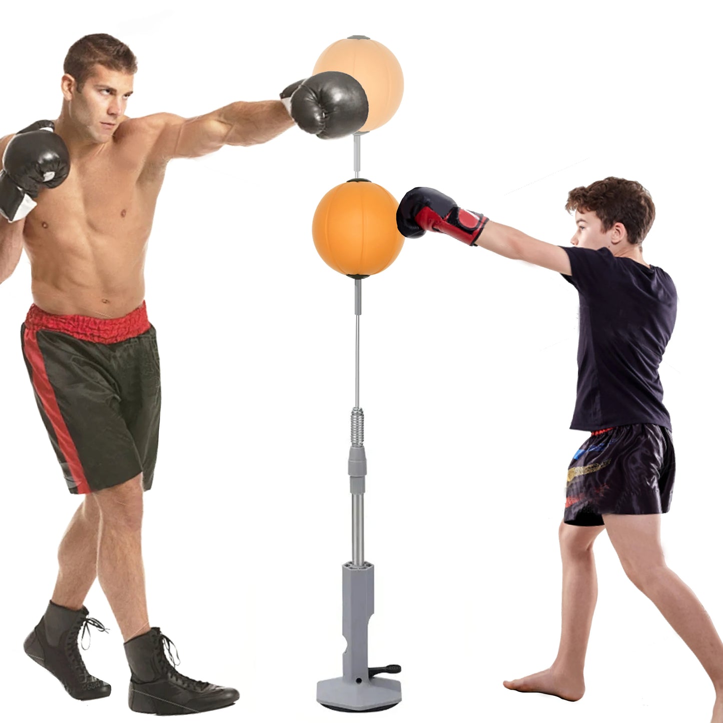 Lightweight Home Boxing Speed Bag — Suction Cup Reflex Bag for Teens & Adults, Reaction & Agility Training