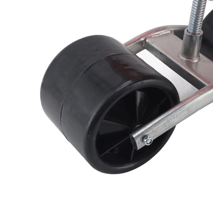 Garden Scooter Rolling Work Seat — Adjustable Iron Labor-Saving Seat for Efficient Field Work