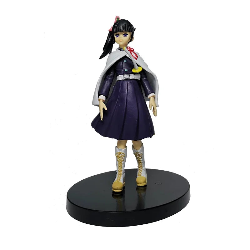 Demon Slayer Anime Figures – Kimetsu No Yaiba Tanjiro Nezuko Zenitsu Inosuke Action Doll Toys
