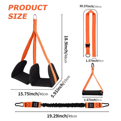 Pull-Up Assistance Bands Set – Resistance Straps for Men & Women, Hanging Training Chin-Up Workout and Body Stretching