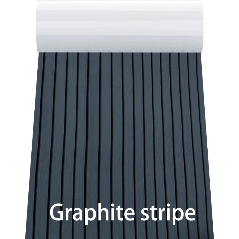 2400×450×6mm EVA Foam Boat Flooring — Faux Teak Decking Sheet Pad in 4 Colors for Boat, Marine, Yacht & RV Deck Mat