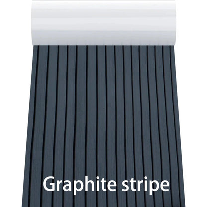 2400×450×6mm EVA Foam Boat Flooring — Faux Teak Decking Sheet Pad in 4 Colors for Boat, Marine, Yacht & RV Deck Mat