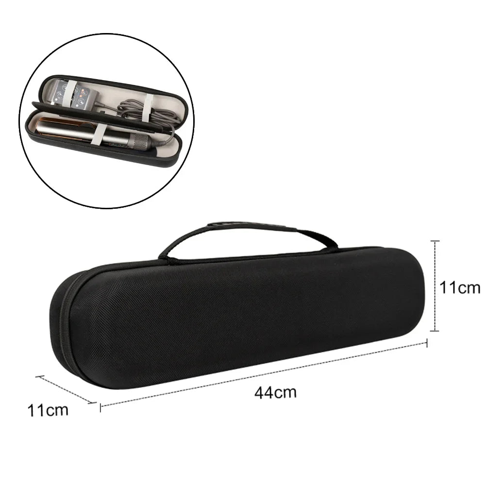 EVA Hard Carrying Case – Shockproof, Anti-Scratch Travel Storage Bag for Dyson Airstrait HT01 Hair Straightener