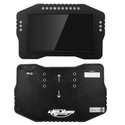 SimRuito 10.3-Inch Racing Dashboard - Sim Racing Steering Wheel Display for PC Speed and Car Data