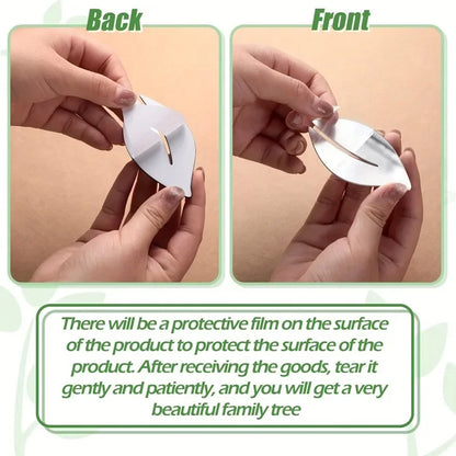 3D Acrylic Photo Wall Decor – DIY Customizable Photo Collage Kit, 100×100cm Frame for Home, Wedding & Party