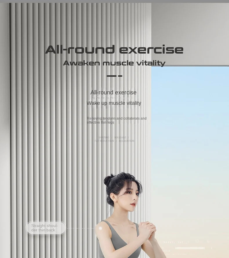 OVOZI Home Ski Machine – Fitness Equipment for Pelvic Floor & Leg Muscle Training, Slimming & Toning