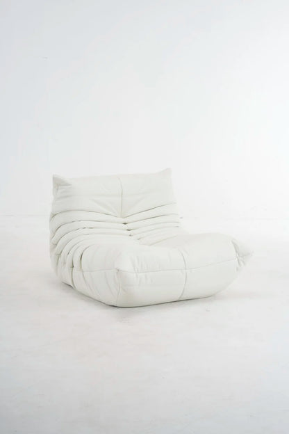 Caterpillar Togo Single Sofa – Tatami-Style Leisure Chair for Living Room or Bedroom, Reading & Relaxing Seat