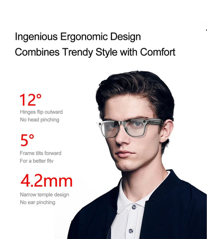 Xiaomi AI Smart Glasses — 8K HD Photochromic, Multifunction Camera Glasses with Translation, Bluetooth Calling, Voice Assistant, Music Player