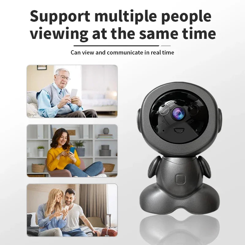 8MP WiFi Security Camera - Indoor HD PTZ Smart Home Surveillance with Auto Tracking, Night Vision & Baby/Pet Monitor