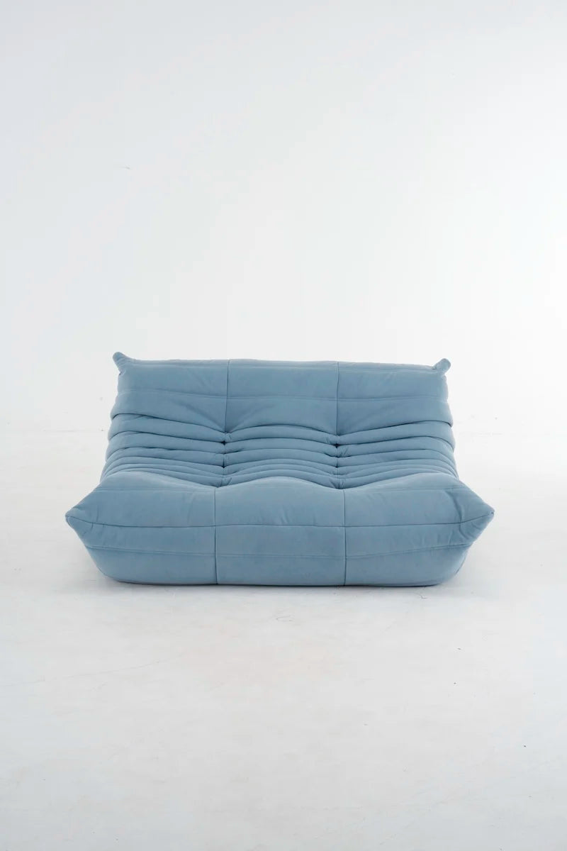 Caterpillar Togo Single Sofa – Tatami-Style Leisure Chair for Living Room or Bedroom, Reading & Relaxing Seat