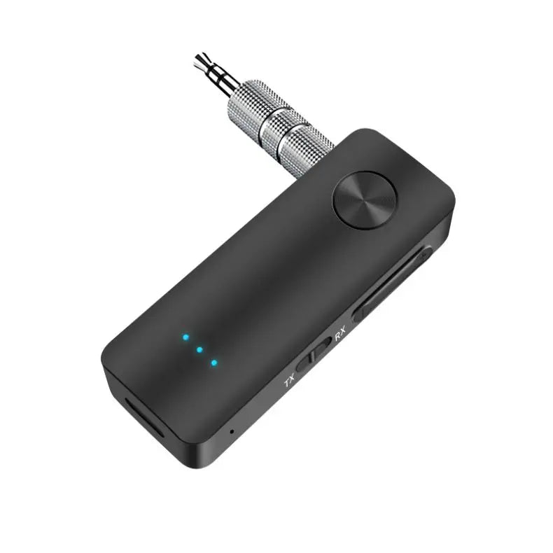2 in 1 Bluetooth 5.4 Audio Receiver & Transmitter – HiFi Stereo Wireless Adapter with Mic & 3.5mm AUX for Car, Airplane, TV, PC, Speaker