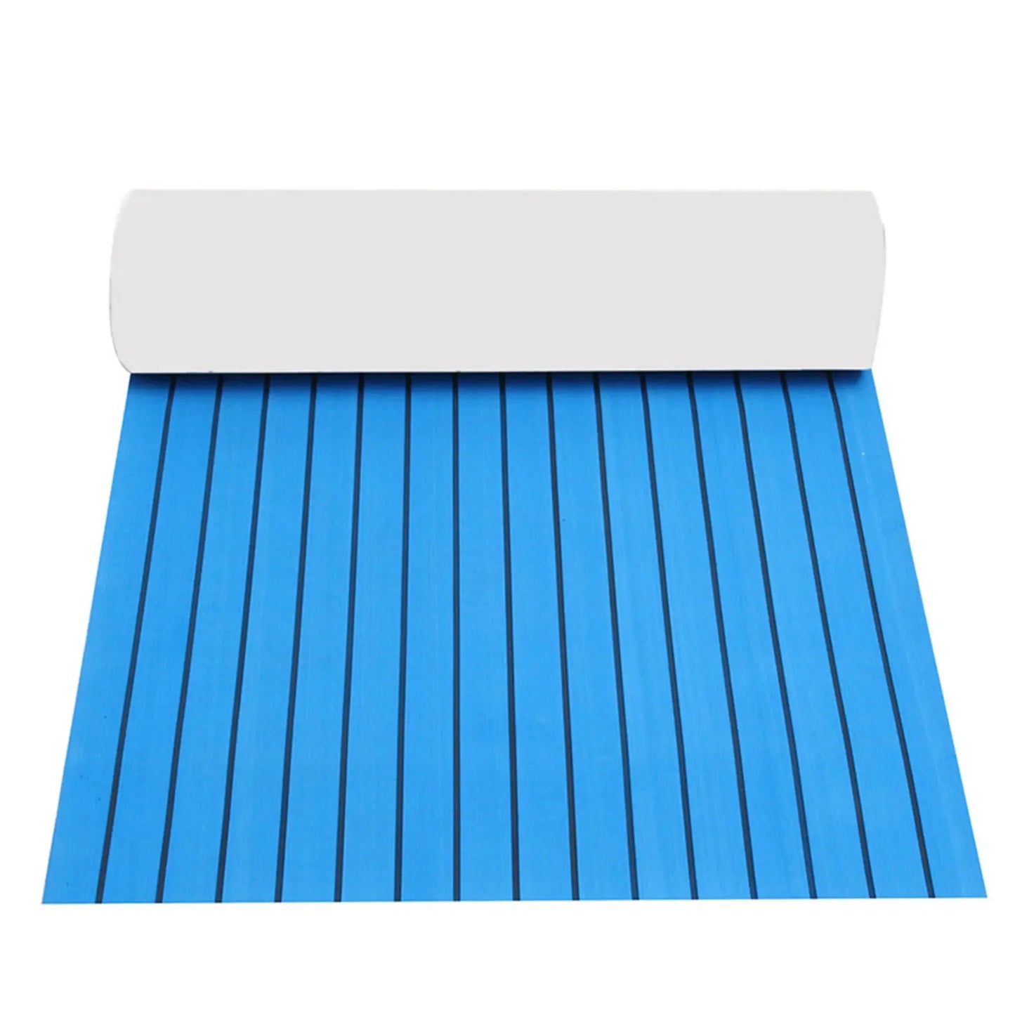 94.5"×35.4" EVA Anti-Slip Foam Boat Decking Sheet — Self-Adhesive Cuttable Deck Flooring Mat for Boats