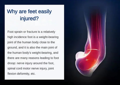 Adjustable Night Splint for Plantar Fasciitis – Soft Foot Drop Brace & Achilles Tendon Stretcher for Pain Relief and Sleep