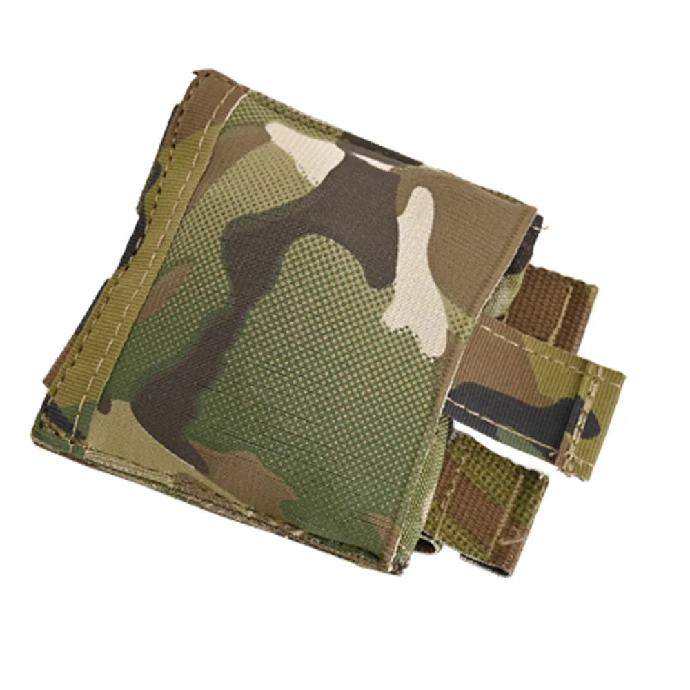 Tactical Dump Pouch – Foldable MOLLE Cummerbund Magazine Pouch, Mil-Grade Elastic Ultra-Light Roll-Up Drop Soft MAG Pouches