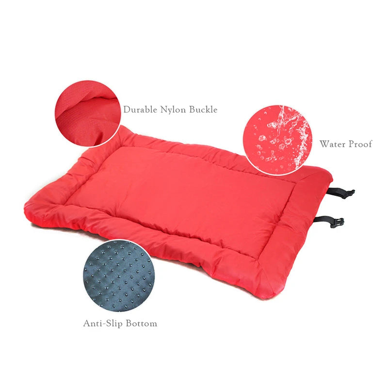 Outdoor Waterproof Dog Bed Blanket - Foldable Picnic Mat & Car Seat for Small to Large Dogs