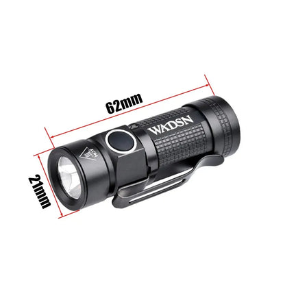 FAST Helmet Tactical Light - Flashlight Strobe with Telescopic Zoom & Clamp Holder for Safety, Camping, and Hunting