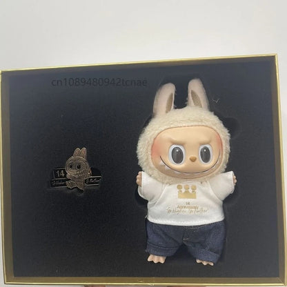 Labubu 14th Anniversary Limited Edition Gift Box – Replica Staff Badge Christmas Kids Toy