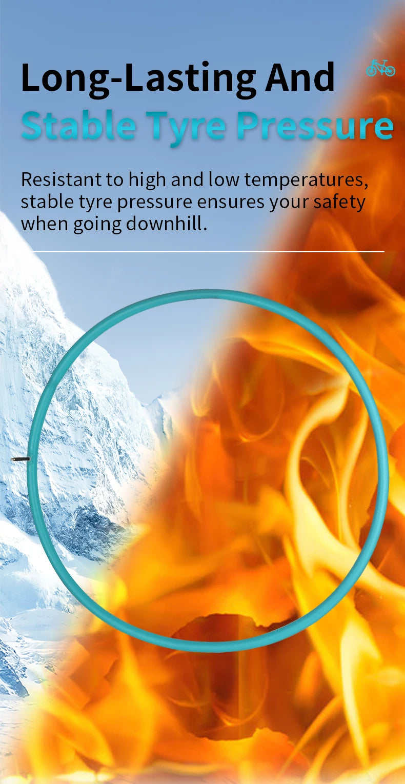 GUSTAVO Ultralight TPU Road Bike Inner Tube – 700x18-28C with 45/65/85mm Valve, 24g