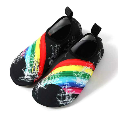 Women’s & Men’s Diving Shoes – Aqua Water Sport Socks, Barefoot Sneakers for Swimming, Surfing, Snorkeling, Fitness & Dance