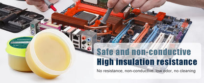 35-300g Solder Paste Rosin Flux | No Clean Soldering Flux for Electronics & Circuit Boards