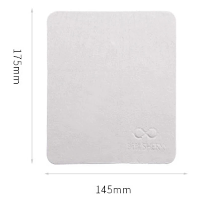 10pcs High-Grade Professional Glasses Cleaning Cloth - Soft Cotton Deer Skin Wipe for Mobile Phone Screens and Glasses